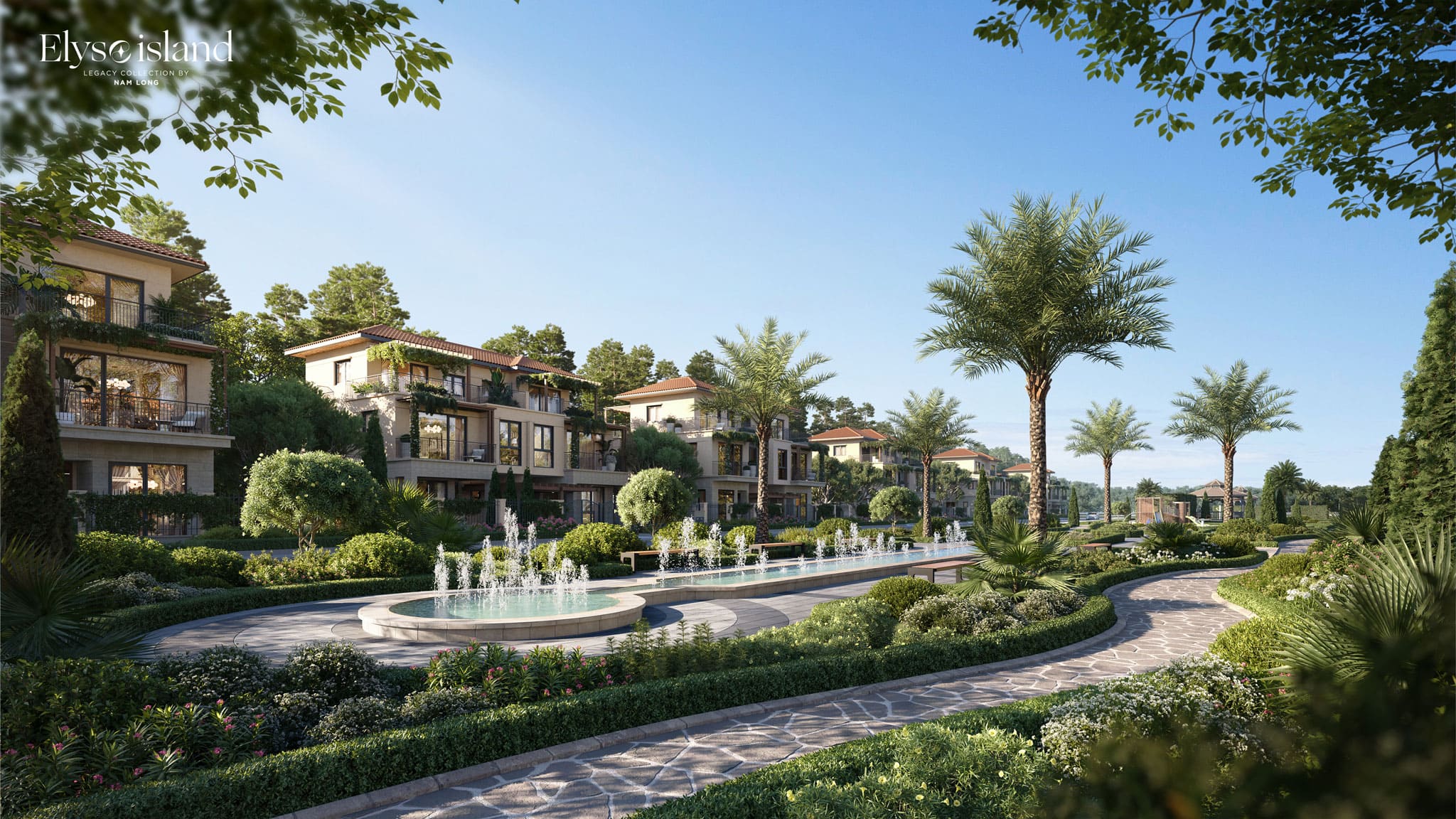 Đánh giá thông số thiết kế chi tiết dòng Biệt thự sân vườn Garden Villa Elyse Island