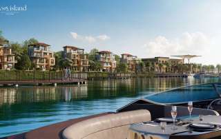 Phối cảnh biệt thự đơn lập Grand Villa tại dự án Elyse IsLand Nam Long